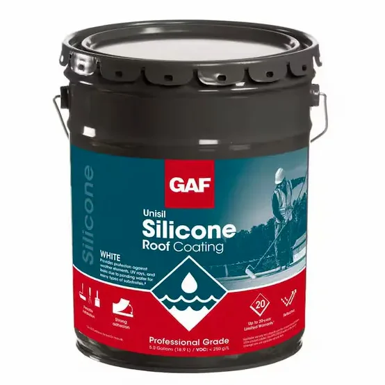 Imagen de GAF Unisil : Impermeabilizante de Silicón para Techos GAF