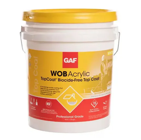 Imagen de WOB Acrylic TopCoat GAF